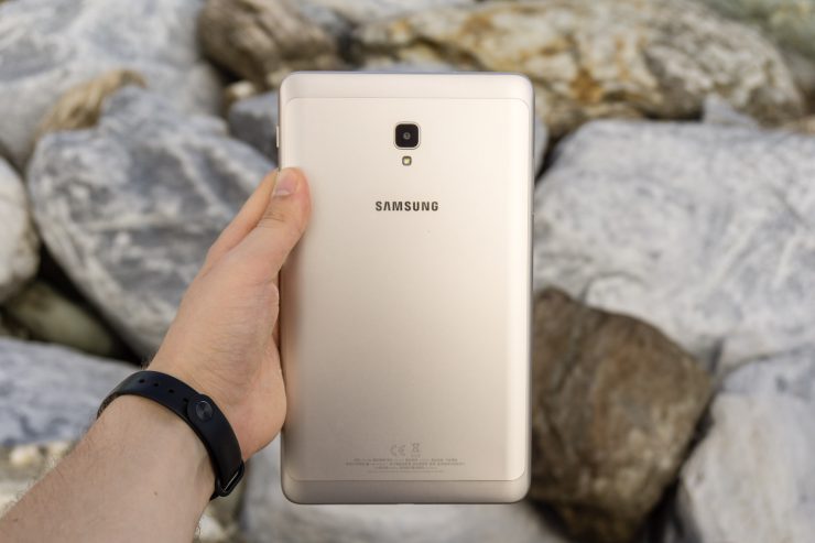 Samsung Galaxy Tab A 8.0 2017 with metal back