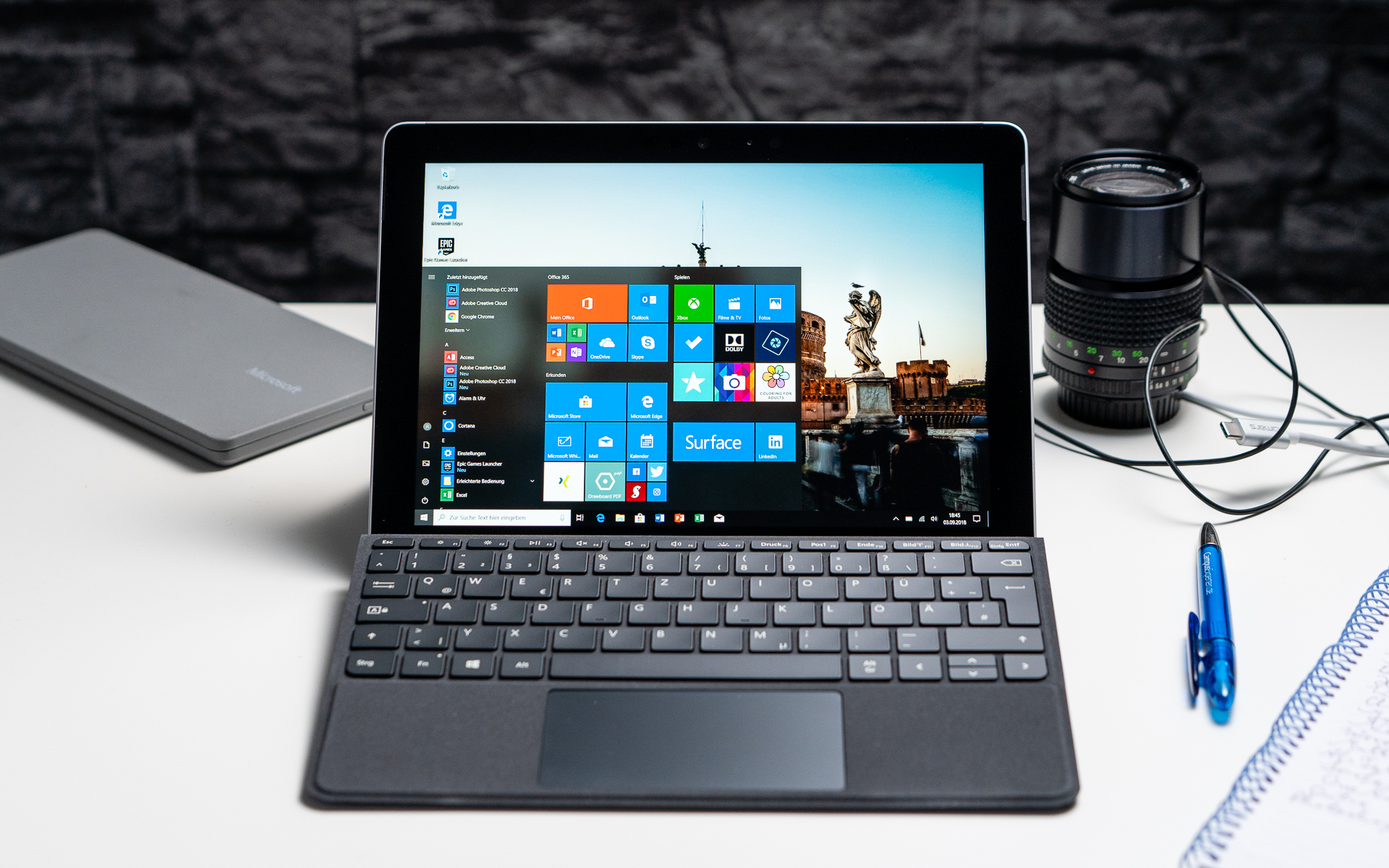 Microsoft Surface Go test
