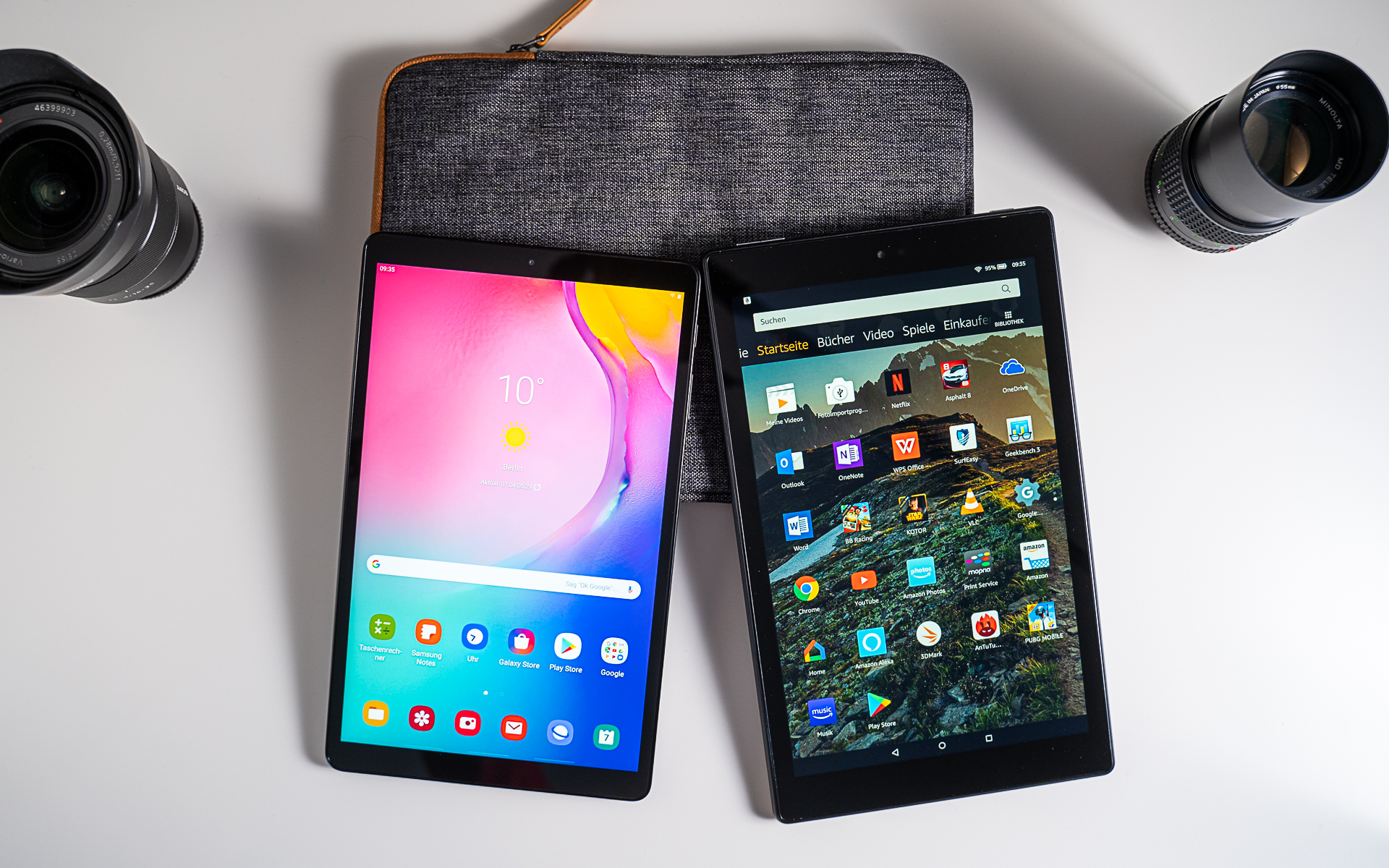 Samsung Galaxy Tab A 10.1 vs. Amazon Fire HD 10 Tablet Comparison