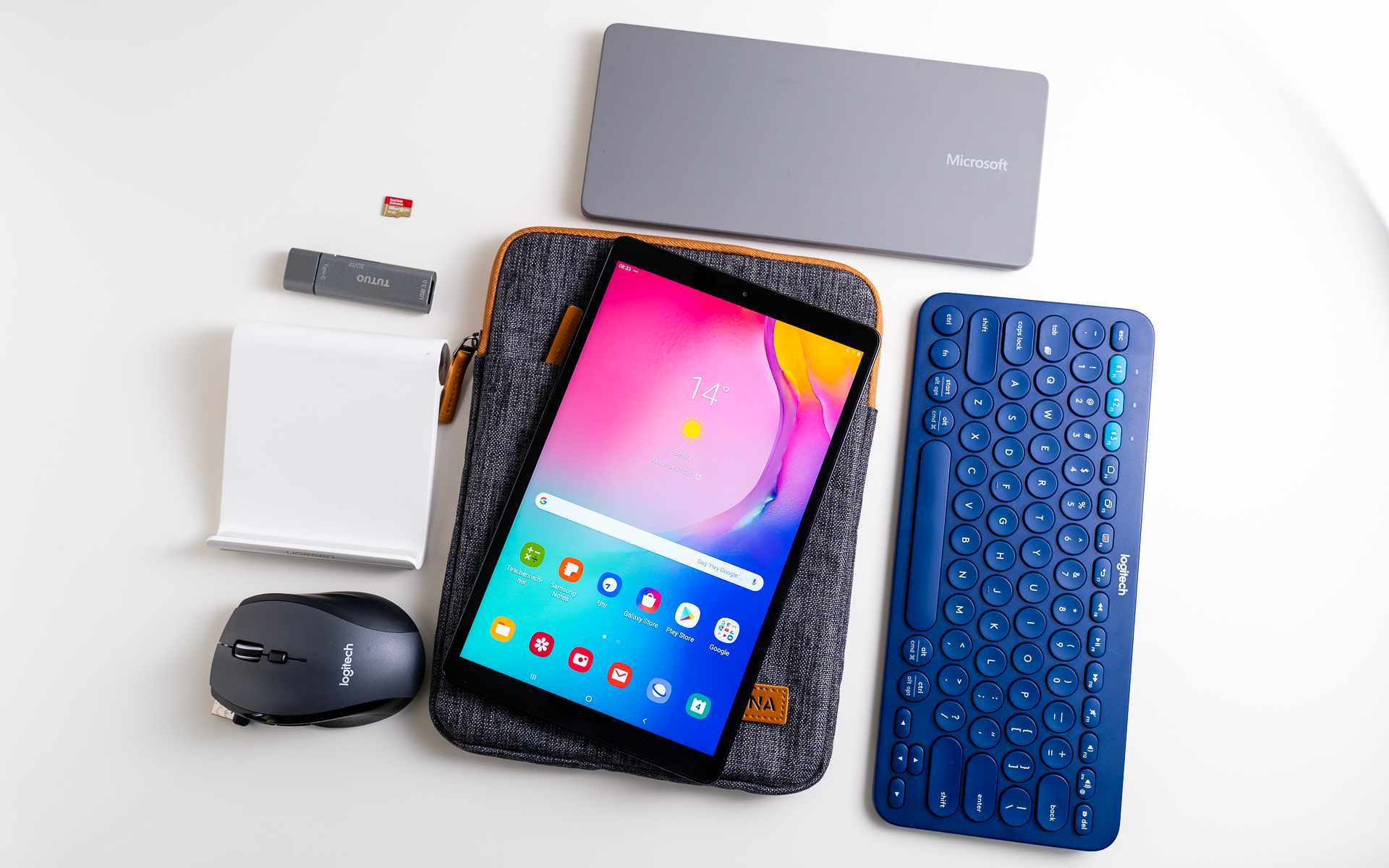 video Veraangenamen Lijm Samsung Galaxy Tab A 10.1 2019 Accessories: Cases, Keyboards & More