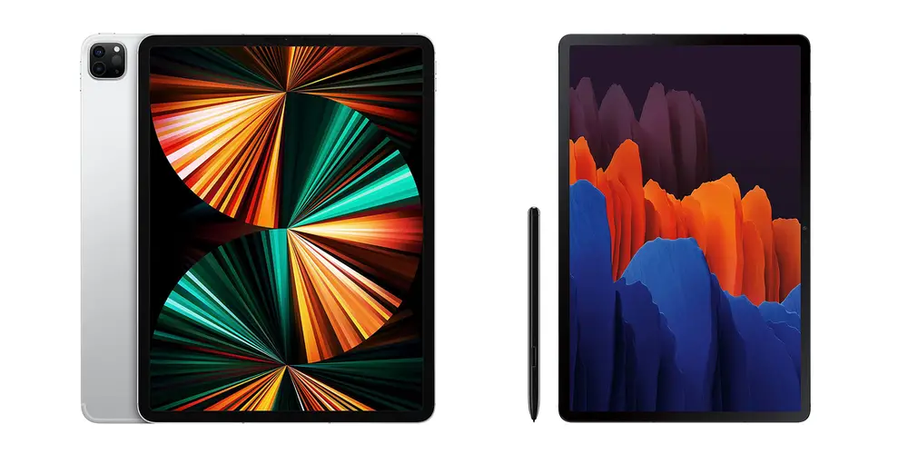 iPad Pro 12.9-inch (2021) vs Galaxy Tab S7 Plus