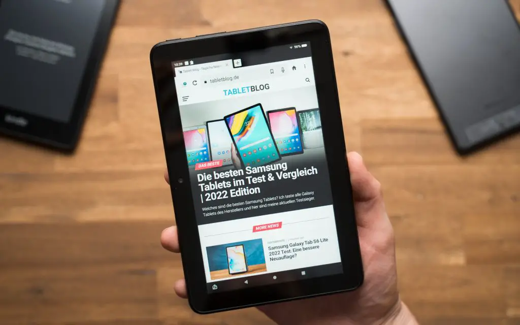 Amazon Fire 7 2022 Browser