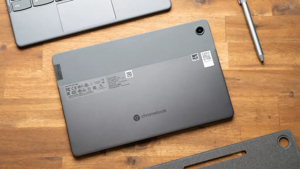 Diseño de la Chromebook Lenovo Duet 3