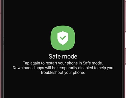 Galaxy Tab Safe mode