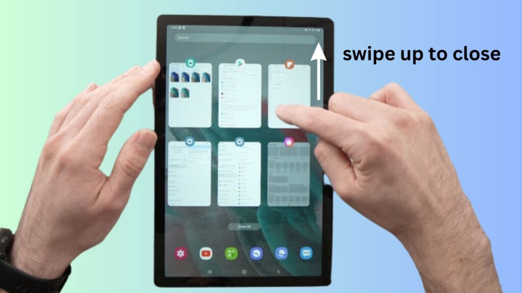 how to close apps on android tablets