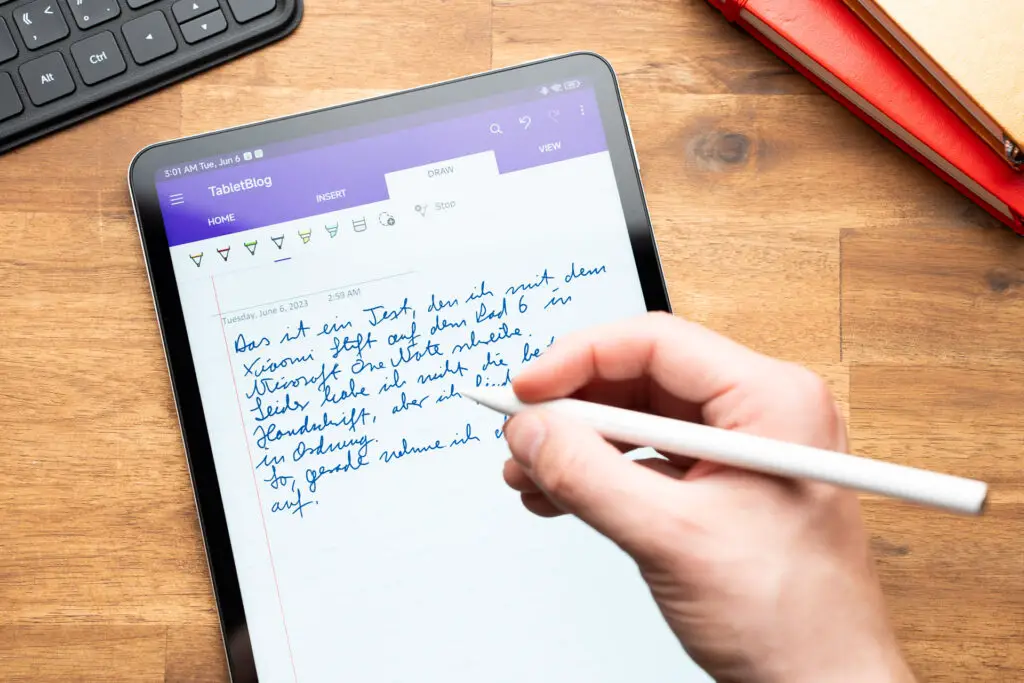 Xiaomi Pad 6 with OneNote
