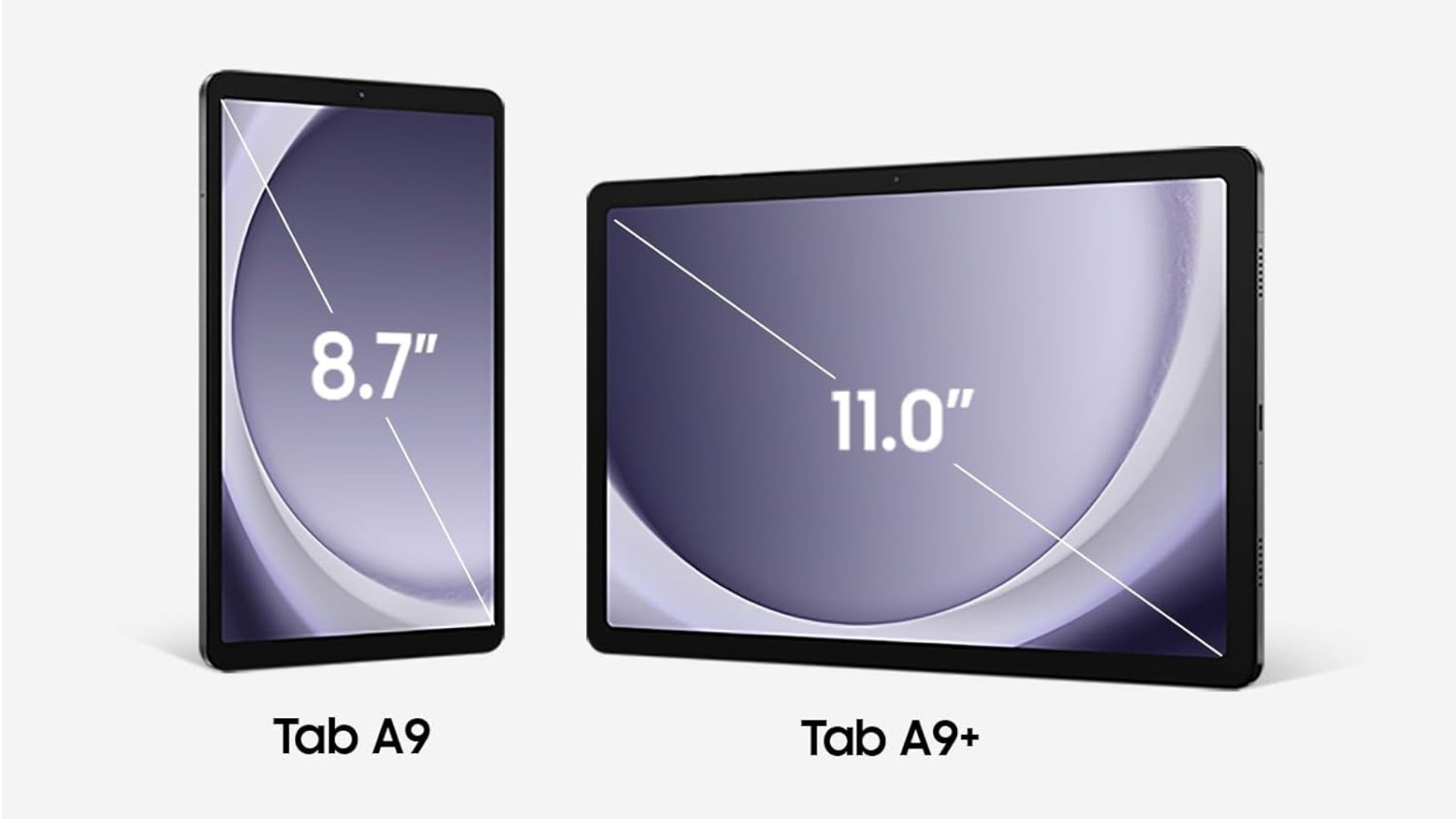 Samsung Galaxy Tab A9 and Galaxy Tab A9+