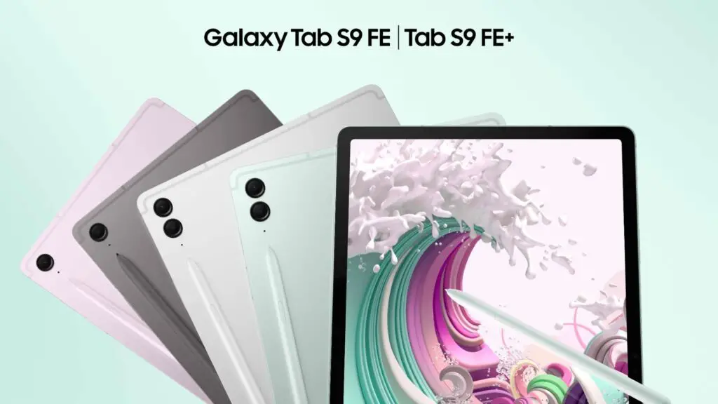 Samsung Galaxy Tab S9 FE and Tab S9 FE+