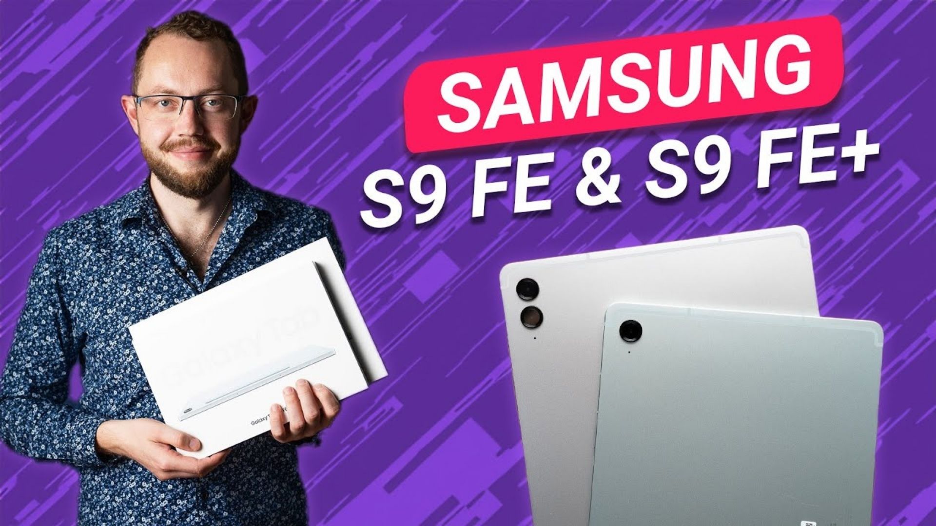 Samsung Galaxy Tab S9 FE and Tab S9 FE Plus unboxing and first impressions