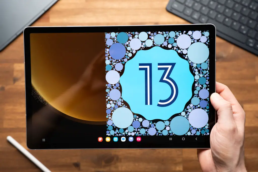 Samsung Galaxy Tab S9 FE+ with Android 13